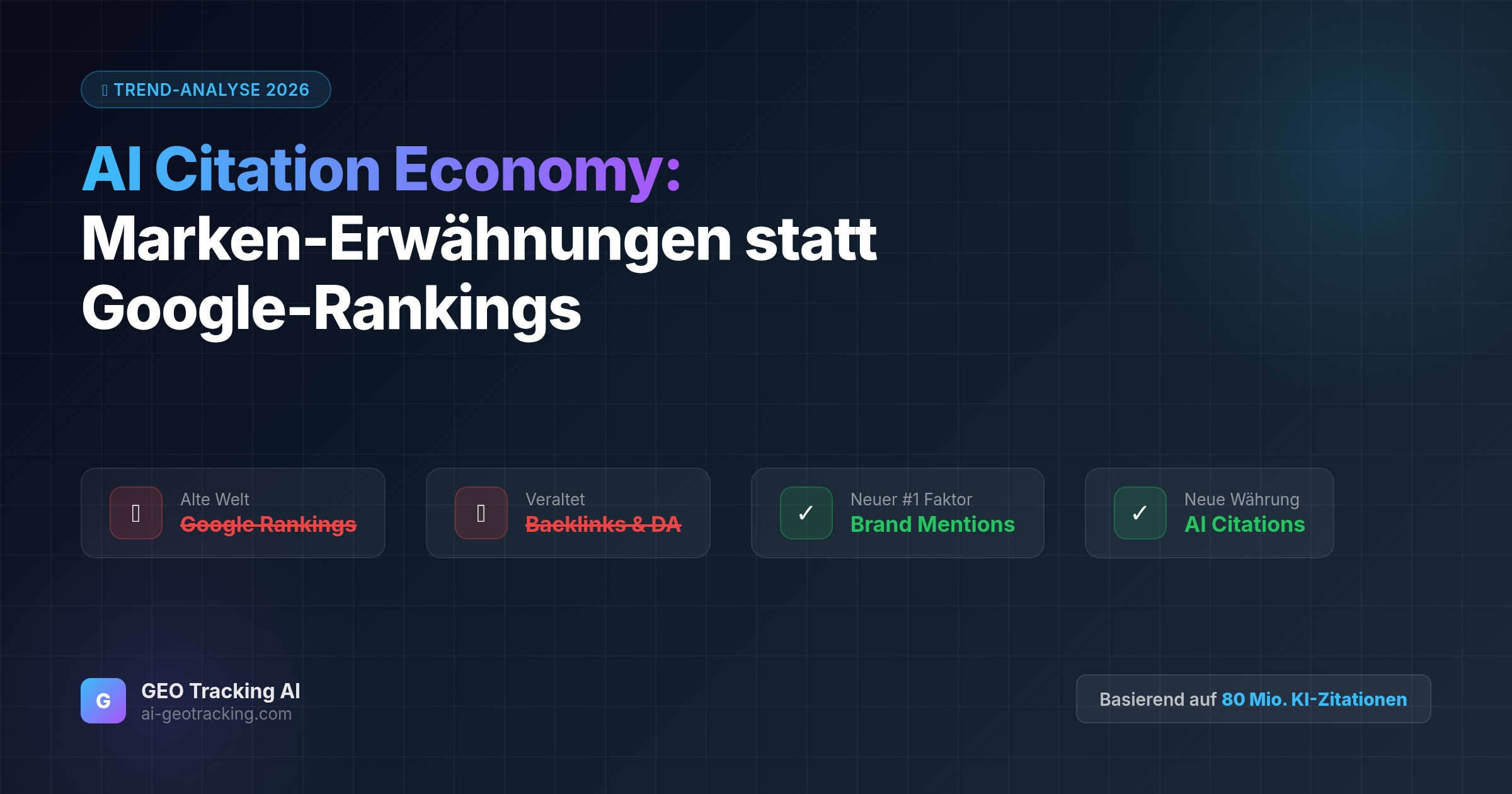 AI Citation Economy: Warum Marken-Erwähnungen wichtiger werden als Google-Rankings